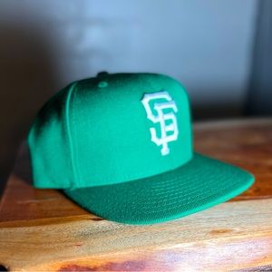 San Francisco giants Kelly green hat pro fit new era